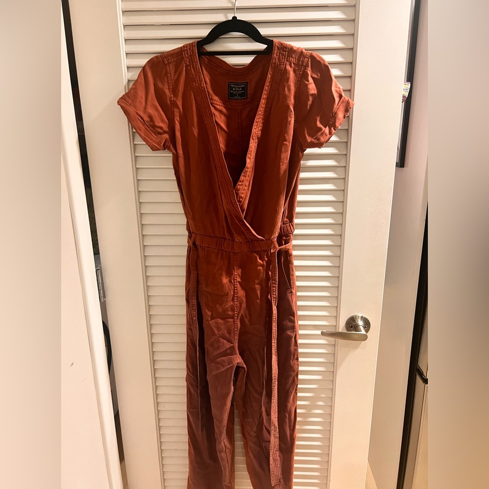 Pink Abercrombie size small jumpsuit